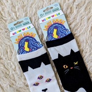 Meow Wolf Lost Socks NWT
